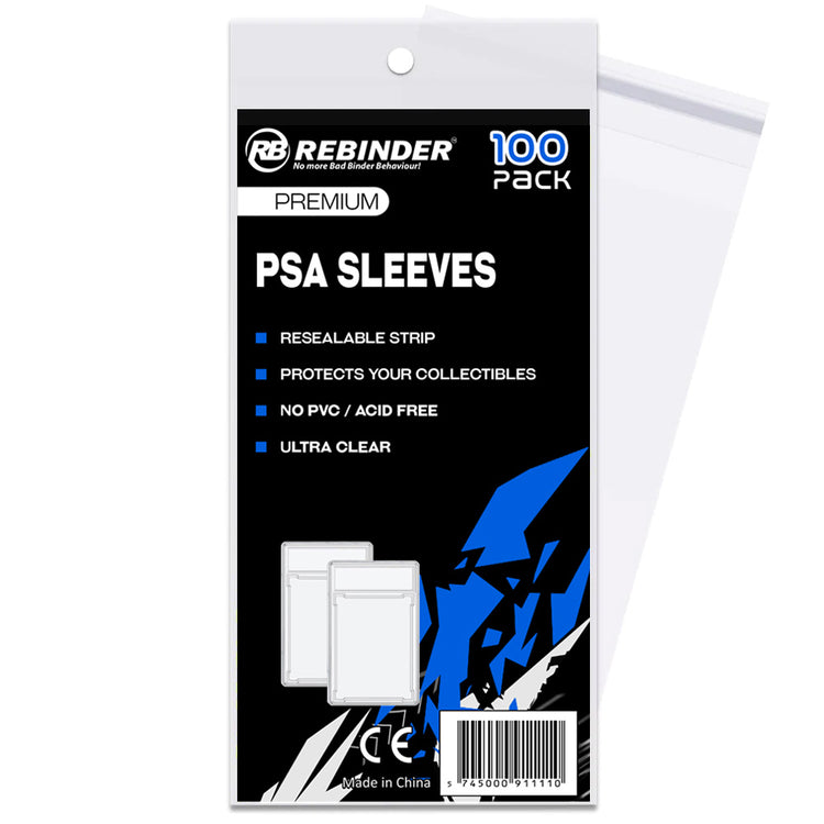 Rebinder - PSA Sleeves (100 Pack)