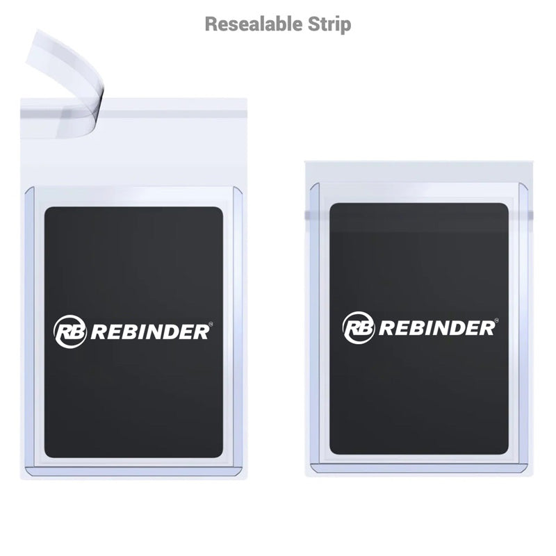 Rebinder - Toploader Sleeves (100 Pack)